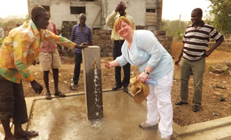 The Village of Atikpui in Ghana