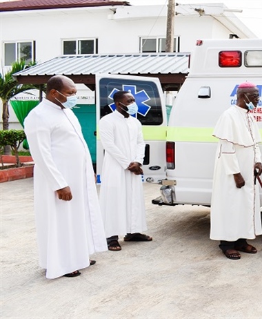 Catholic Archdiocese of Accra Finally Receives its Ambulance!
