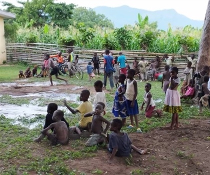 Successful Water well was drilled in Katanga Ghana