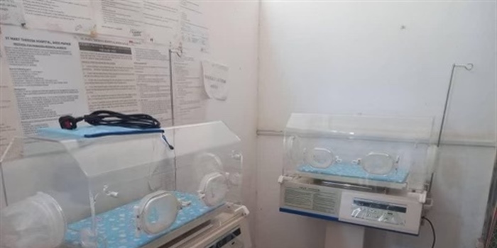 Incubators added to the Clinic Maternity Ward.....
