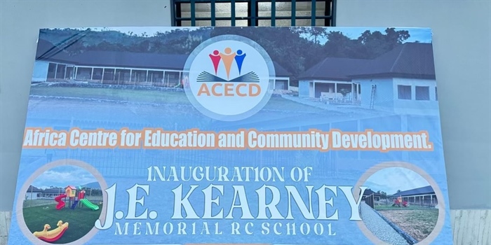 James E Kearney School Complete! Now serving 350 students and...