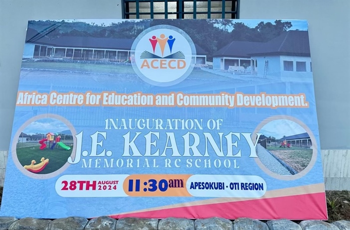 James E Kearney School Complete! Now serving 350 students and...