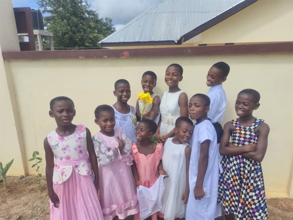 Updates on the Pauline and George Firenze Holy Family Home. Ten children are now living and being loved in the facility!