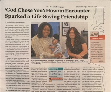 A Spark of Life and Hope
